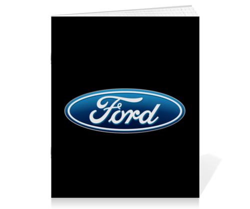 Заказать тетрадь в Москве. Тетрадь на скрепке Ford  от DESIGNER   - готовые дизайны и нанесение принтов.