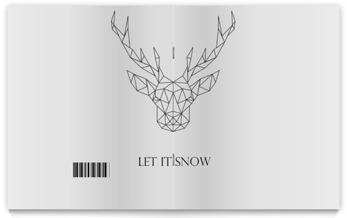 Заказать тетрадь в Москве. Тетрадь на скрепке Dear Deer от Disignshop - готовые дизайны и нанесение принтов.