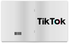 Заказать тетрадь в Москве. Тетрадь на скрепке TikTok  от DESIGNER   - готовые дизайны и нанесение принтов.