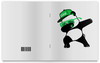 Заказать тетрадь в Москве. Тетрадь на скрепке Dab Panda  от DESIGNER   - готовые дизайны и нанесение принтов.