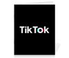 Заказать тетрадь в Москве. Тетрадь на скрепке TikTok  от DESIGNER   - готовые дизайны и нанесение принтов.