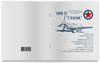 Заказать тетрадь в Москве. Тетрадь на скрепке Як-9 "Frank" от Рустам Юсупов - готовые дизайны и нанесение принтов.