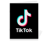 Заказать тетрадь в Москве. Тетрадь на скрепке TikTok  от DESIGNER   - готовые дизайны и нанесение принтов.