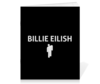 Заказать тетрадь в Москве. Тетрадь на скрепке Billie Eilish от DESIGNER   - готовые дизайны и нанесение принтов.