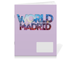 Заказать тетрадь в Москве. Тетрадь на скрепке "DIFFERENT WORLD": Madrid от Octopuslabel - готовые дизайны и нанесение принтов.