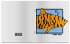 Заказать тетрадь в Москве. Тетрадь на скрепке Тигровая акула от chistopopitersky - готовые дизайны и нанесение принтов.