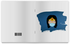 Заказать тетрадь в Москве. Тетрадь на скрепке Чудо-женщина (Коллекция: Герои носят маски) от GeekFox  - готовые дизайны и нанесение принтов.