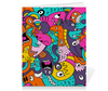 Заказать тетрадь в Москве. Тетрадь на скрепке Psychedelic Monsters от Jimmy Flash - готовые дизайны и нанесение принтов.