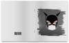 Заказать тетрадь в Москве. Тетрадь на скрепке Женщина-кошка (Коллекция: Герои носят маски) от GeekFox  - готовые дизайны и нанесение принтов.