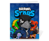 Заказать тетрадь в Москве. Тетрадь на скрепке BRAWL STARS от geekbox - готовые дизайны и нанесение принтов.