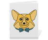 Заказать тетрадь в Москве. Тетрадь на скрепке Корги Corgi от chistopopitersky - готовые дизайны и нанесение принтов.