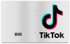 Заказать тетрадь в Москве. Тетрадь на скрепке TikTok  от DESIGNER   - готовые дизайны и нанесение принтов.