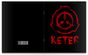 Заказать тетрадь в Москве. Тетрадь на скрепке SCP, Keter от geekbox - готовые дизайны и нанесение принтов.