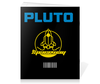 Заказать тетрадь в Москве. Тетрадь на скрепке Плутон от The Spaceway  - готовые дизайны и нанесение принтов.