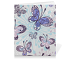 Заказать тетрадь в Москве. Тетрадь на скрепке Фиолетовые бабочки от weeert - готовые дизайны и нанесение принтов.