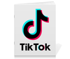 Заказать тетрадь в Москве. Тетрадь на скрепке TikTok  от DESIGNER   - готовые дизайны и нанесение принтов.