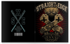 Заказать тетрадь в Москве. Тетрадь на скрепке Straight Edge от Серега Шнайдер - готовые дизайны и нанесение принтов.