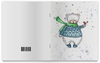 Заказать тетрадь в Москве. Тетрадь на скрепке Белый мишка от elenavishenka@yandex.ru - готовые дизайны и нанесение принтов.