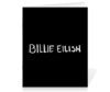 Заказать тетрадь в Москве. Тетрадь на скрепке Billie Eilish от DESIGNER   - готовые дизайны и нанесение принтов.