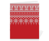 Заказать тетрадь в Москве. Тетрадь на скрепке Новогодние узоры от FireFoxa - готовые дизайны и нанесение принтов.