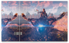 Заказать тетрадь в Москве. Тетрадь на скрепке Horizon Zero Dawn от GeekFox  - готовые дизайны и нанесение принтов.