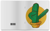Заказать тетрадь в Москве. Тетрадь на скрепке Dabbing Cactus от Павел Павел - готовые дизайны и нанесение принтов.