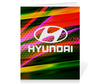 Заказать тетрадь в Москве. Тетрадь на скрепке Hyundai от THE_NISE  - готовые дизайны и нанесение принтов.