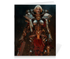 Заказать тетрадь в Москве. Тетрадь на скрепке Сестры битвы (Warhammer 40k) от GeekFox  - готовые дизайны и нанесение принтов.