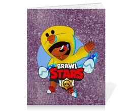 Заказать тетрадь в Москве. Тетрадь на скрепке Brawl Stars  от T-shirt print  - готовые дизайны и нанесение принтов.