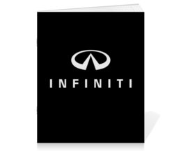 Заказать тетрадь в Москве. Тетрадь на скрепке Infiniti от DESIGNER   - готовые дизайны и нанесение принтов.