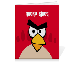Заказать тетрадь в Москве. Тетрадь на скрепке Angry Birds (Terence) от Аня Лукьянова - готовые дизайны и нанесение принтов.
