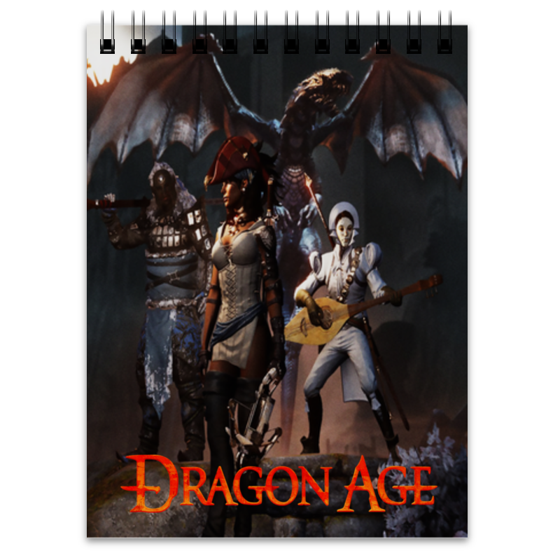 Printio Блокнот Dragon age printio ручка dragon age