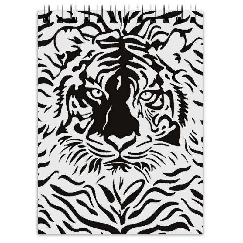 Printio Блокнот Взгляд тигра printio холст 50×50 взгляд тигра