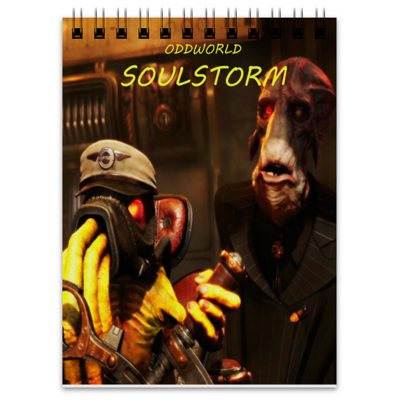 oddworld soulstorm steelbook edition ps4 Printio Блокнот Oddworld soulstorm