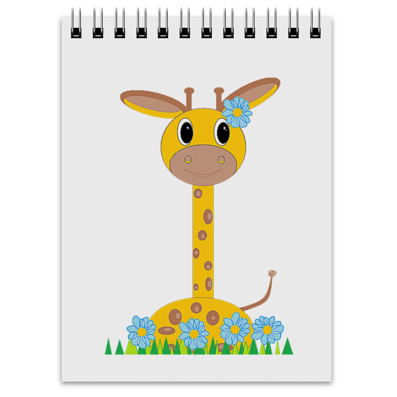 цена Printio Блокнот Жираф