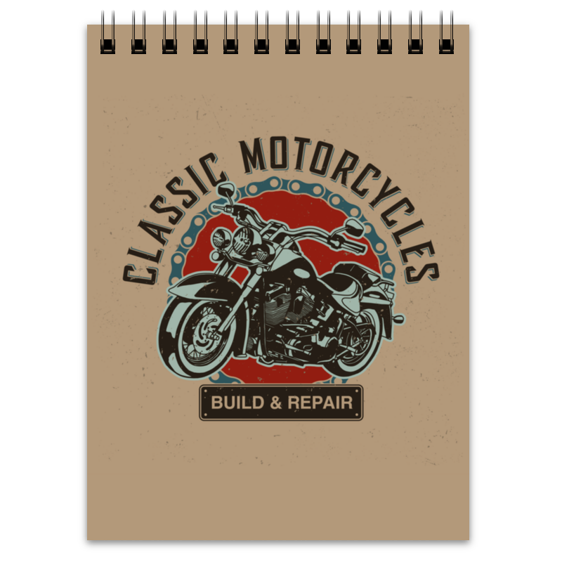 Printio Блокнот Classic motorcycles classic motorcycles