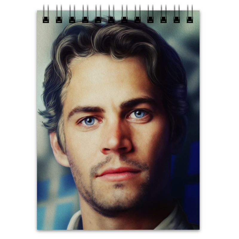 Printio Блокнот Пол уокер paul walker printio холст 40×55 пол уокер paul walker