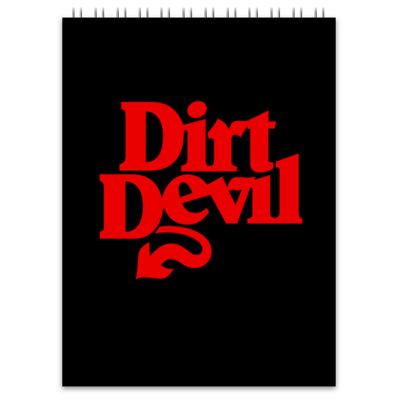 Printio Блокнот Dirt devil printio футболка классическая dirt devil