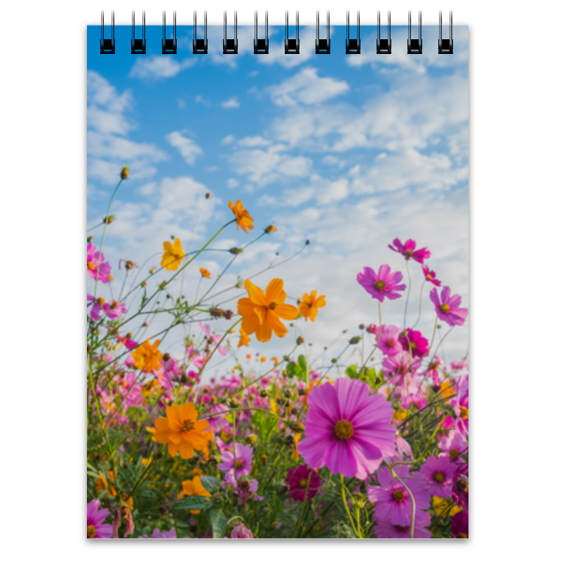 Printio Блокнот Полевые цветы printio календарь а2 полевые цветы