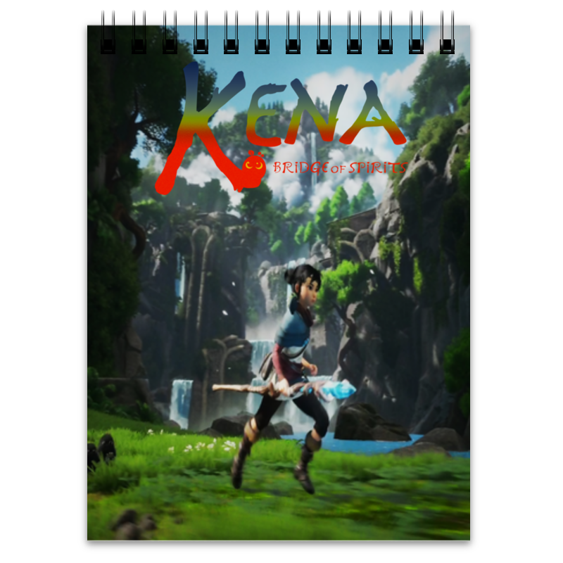 Printio Блокнот Kena bridge of spirits kena bridge of spirits deluxe edition ps4 русские субтитры