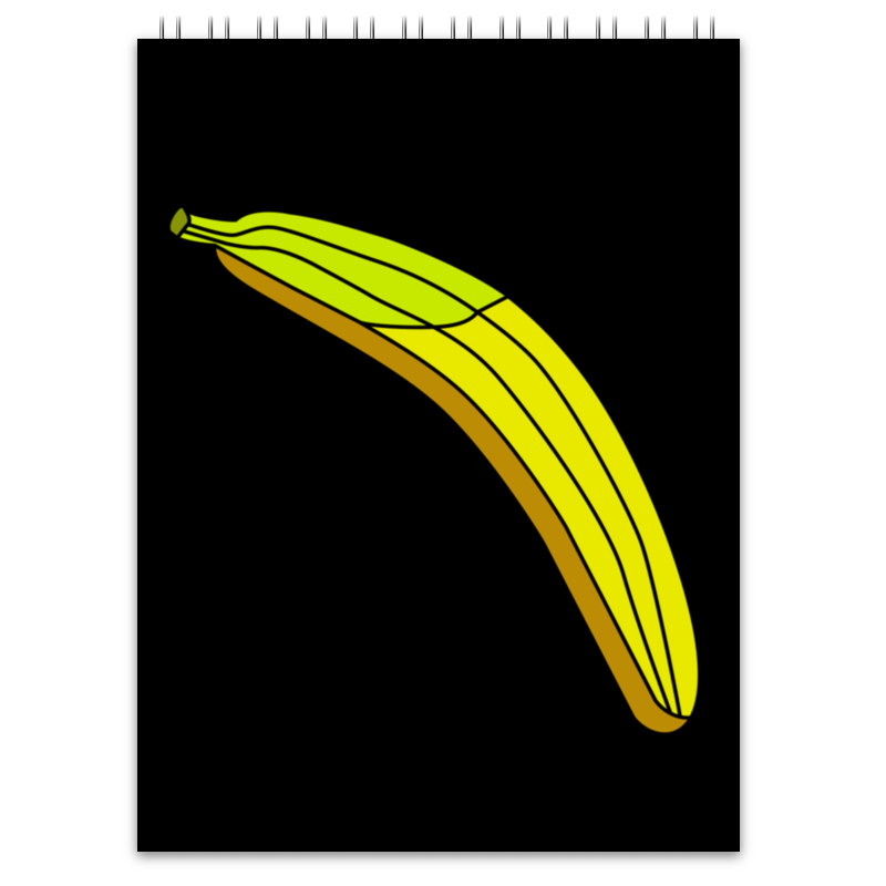 Printio Блокнот Страстный банан