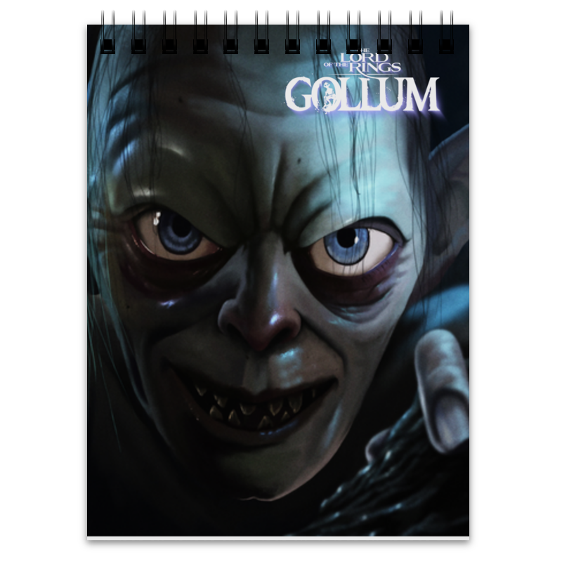 Printio Блокнот Lord of the rings gollum