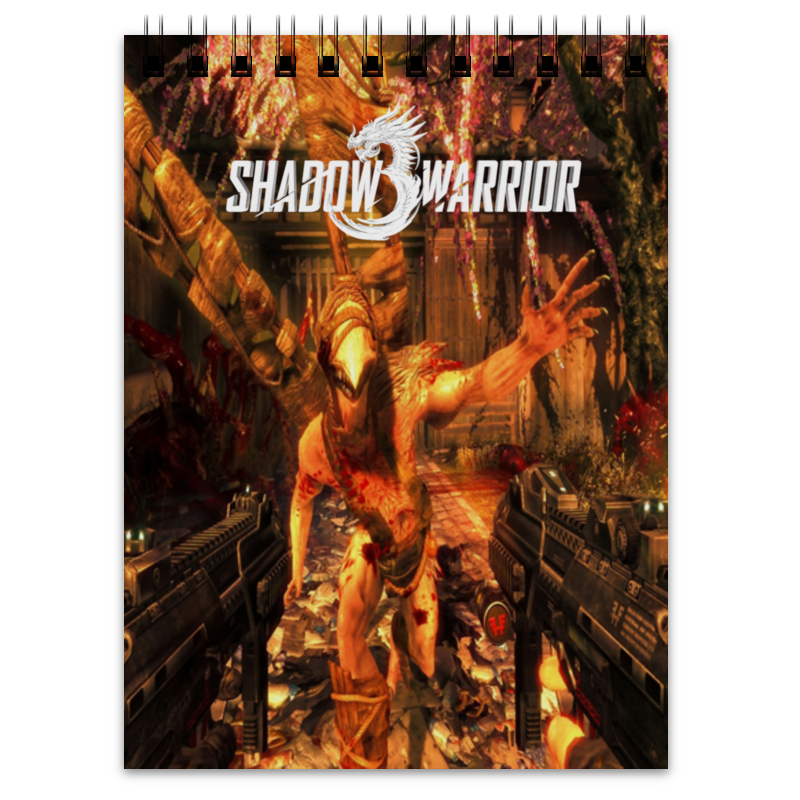 Printio Блокнот Shadow warrior 3 shadow warrior 3 definitive edition ps4 русские субтитры