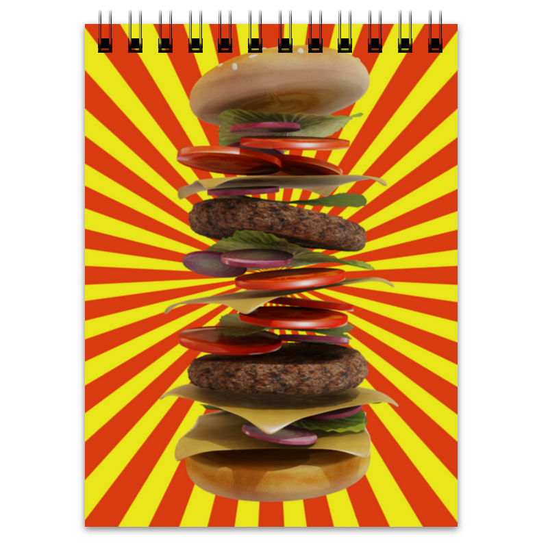 printio сумка гамбургер Printio Блокнот Гамбургер
