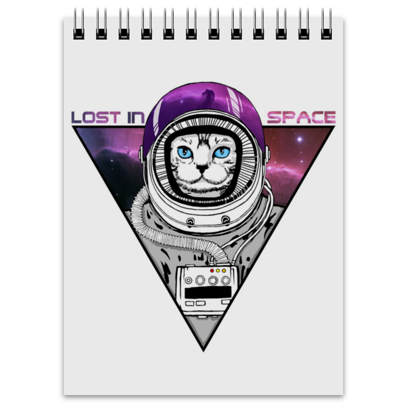 Printio Блокнот Lost in space lemuria lost in space
