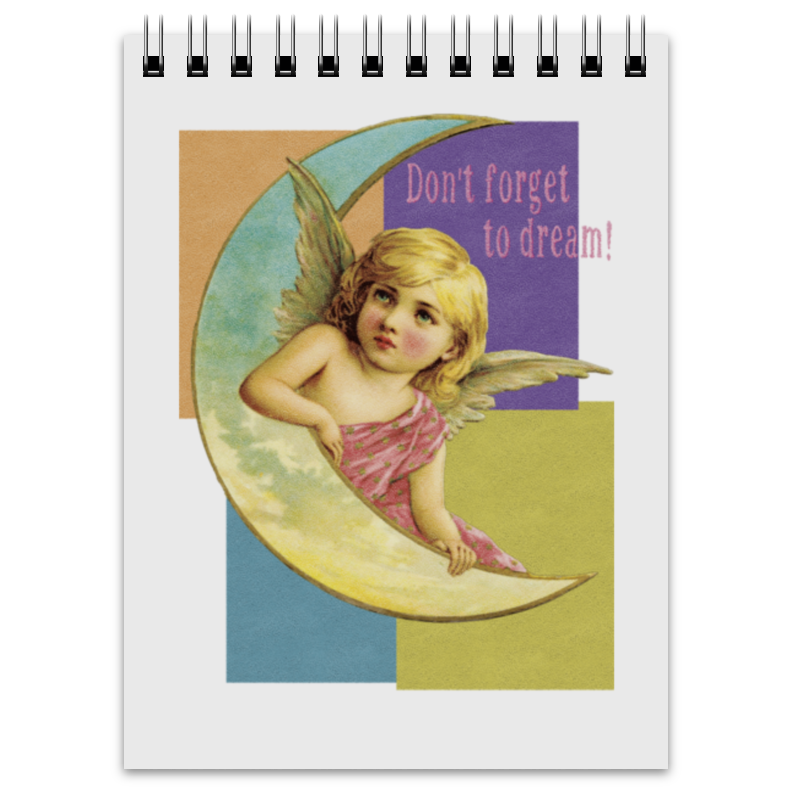 Printio Блокнот Don't forget to dream! набор почтовых открыток в винтажном стиле 32 шт