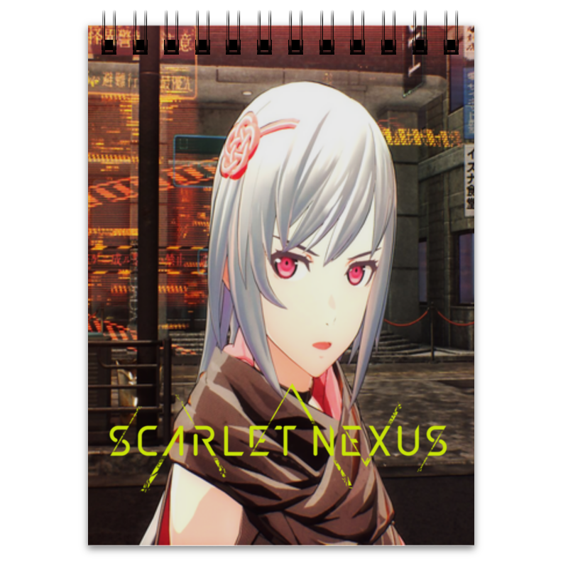 Printio Блокнот Scarlet nexus scarlet nexus deluxe edition