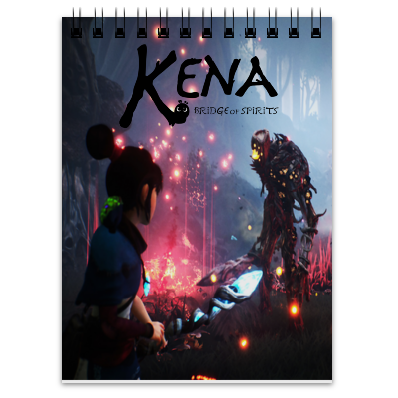 Printio Блокнот Kena bridge of spirits kena bridge of spirits deluxe edition [ps4 русские субтитры]