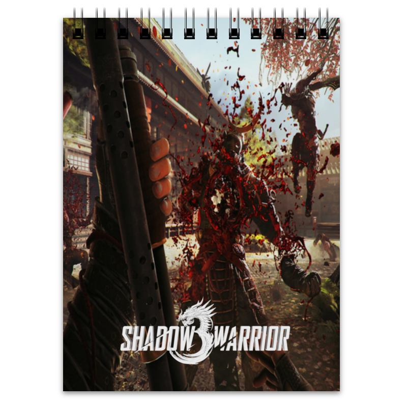 Printio Блокнот Shadow warrior 3 shadow warrior 3 definitive edition ps4 русские субтитры
