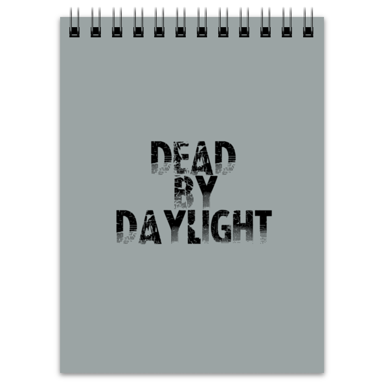 Printio Блокнот Dead by daylight printio игральные карты dead by daylight